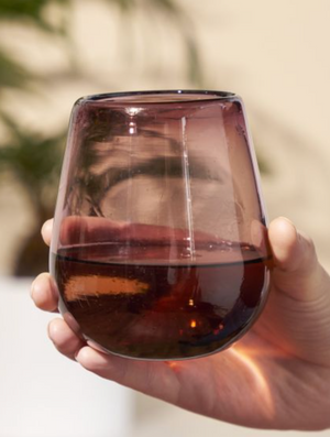 Rosado Recycled Stemless Wine Glass