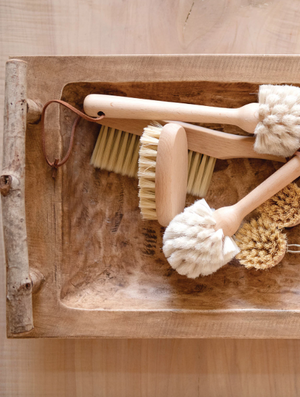 Beech Wood Dish & Tumbler Brush