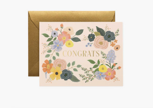Garden Forest Congrats Card