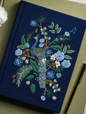 Rifle Paper Co. Peacock Embroidered Journal