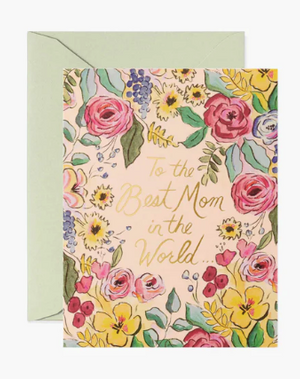 Best Mom In The World Card
