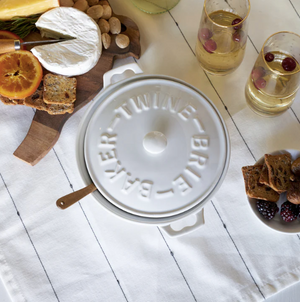 Ceramic Brie Baker Set