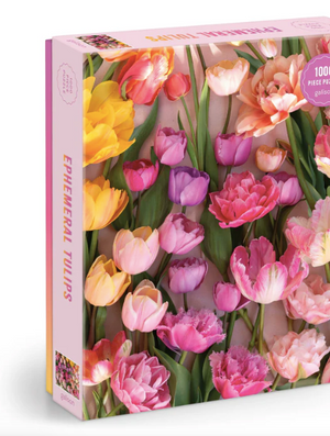 Ephemeral Tulips 1000 Piece Puzzle