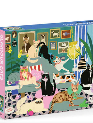 Glamour Cats 1000 Piece Puzzle