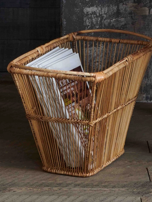 Bamboo Irawaddy Magazine Basket
