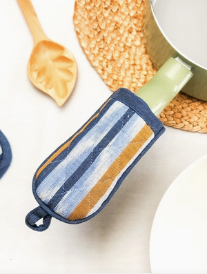 Southwestern Ikat Skillet Handle Holder