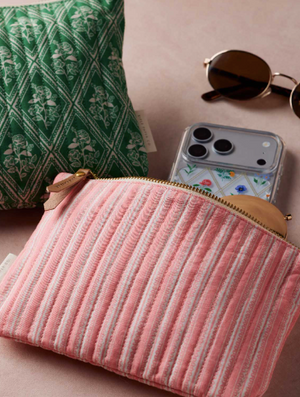 Rifle Paper Co. Quilted Pouch Set