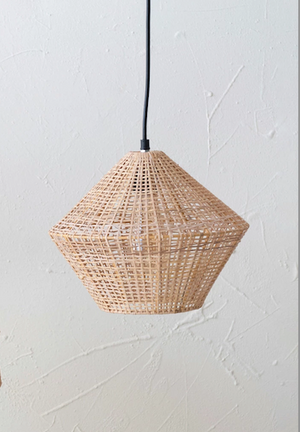 Hand-Woven Rattan Pendant Light