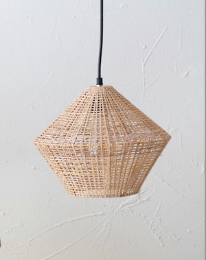 Hand-Woven Rattan Pendant Light