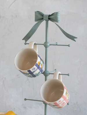 Botanical Grid Coffee Mug