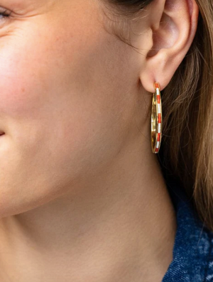 Ink + Alloy Lulu Hoop Earrings