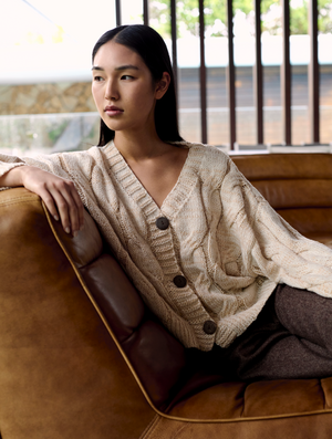 Devyn Cable Knit Cardigan