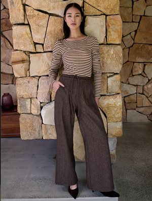 Marley Tweed Newsboy Pant