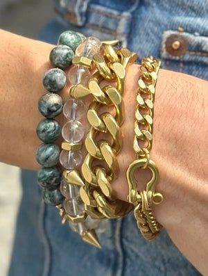 Rachel Nathan Shackle Duo Bracelet