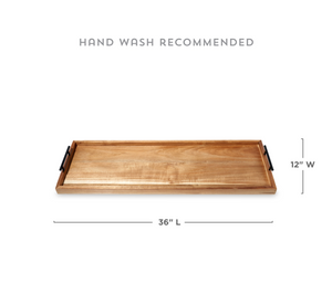 Acacia Wood XL Handled Cheeseboard
