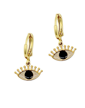 Lively Bunch Huggie Earrings