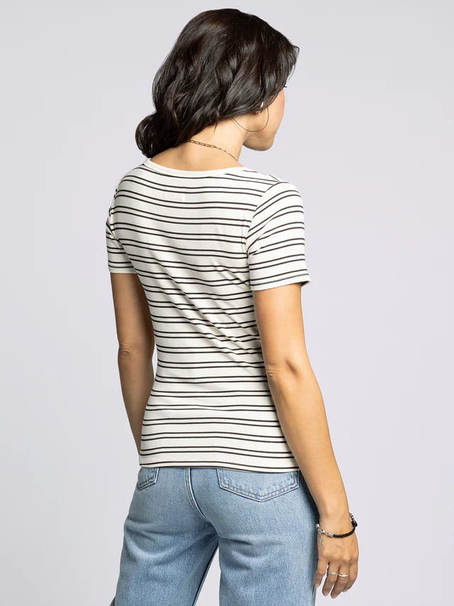 The Katara Striped Tee