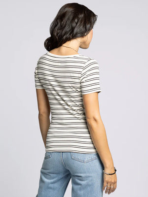 The Katara Striped Tee