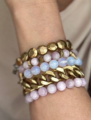 Rachel Nathan Spice Sand Dollar Bracelet