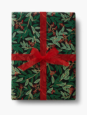 Rifle Paper Winterberry Wrapping Roll