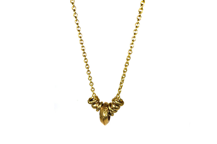 Rachel Nathan Wander Rings Necklace