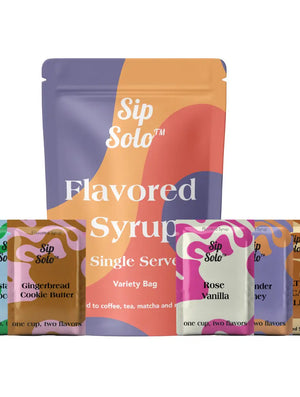 Sip Solo Flavored Syrup Variety Pack