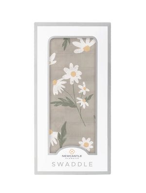 Newcastle Daisy Natural Swaddle