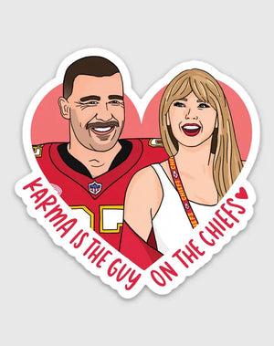 Tay and Trav Karma Sticker