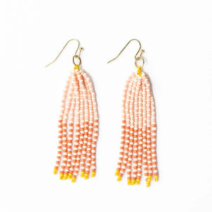 Ink & Alloy Abbey Tassel Seed Bead Earring