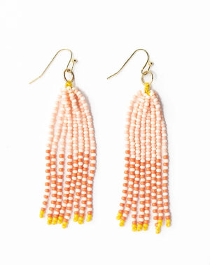 Ink & Alloy Abbey Tassel Seed Bead Earring