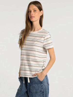The Asher Blue Striped Tee