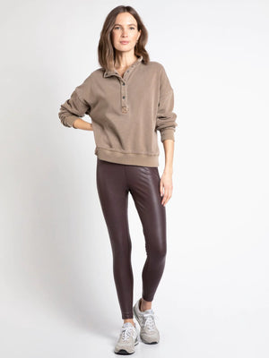 Ava Leatherette Legging