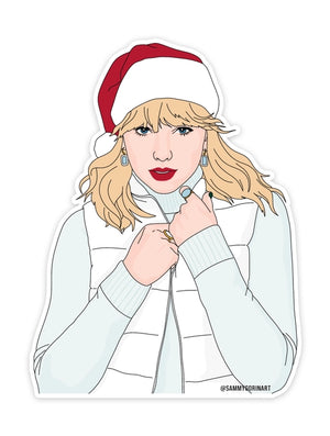 Taylor Tis the Season Sticker