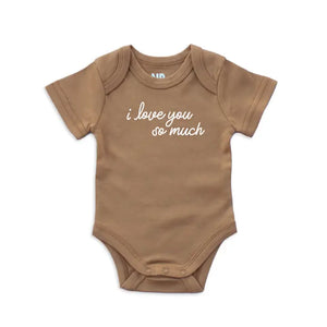 I Love You So Much Onesie