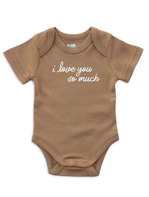 I Love You So Much Onesie