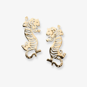 Ink & Alloy Bianca Tiger Earring