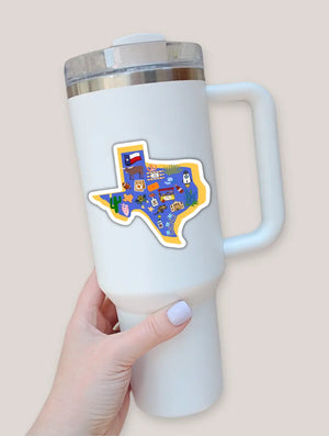 Texas Favorites Sticker