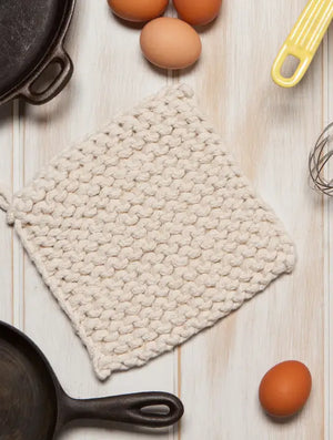 Natural Knit Potholder