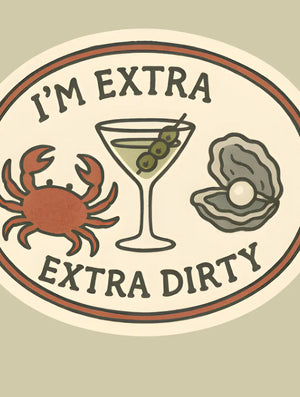 Extra Extra Dirty Sticker