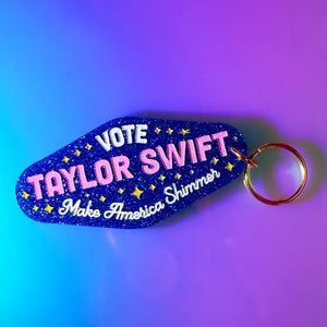 Vote Taylor Keychain