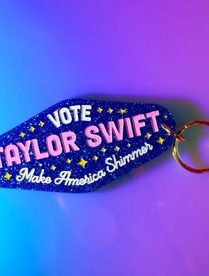 Vote Taylor Keychain