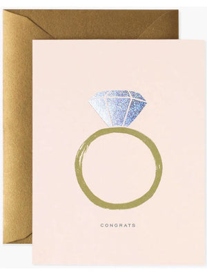 Congrats Ring Card