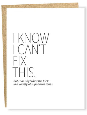 Can't Fix This Card