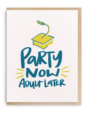 Party Now Graduation Card