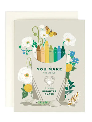 A Brighter Place Greeting Card