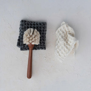 Cotton Waffle S/2 Dish Cloth
