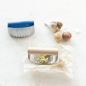 Enameled Stainless Steel Garlic Press