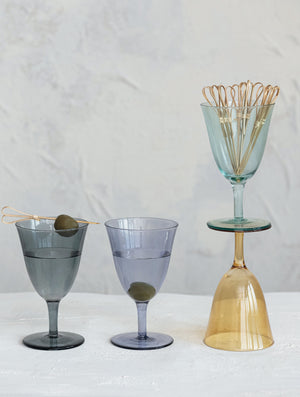 Springtime Color Wine Glass
