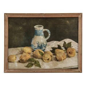 Lemons & Pitcher Wall Decor