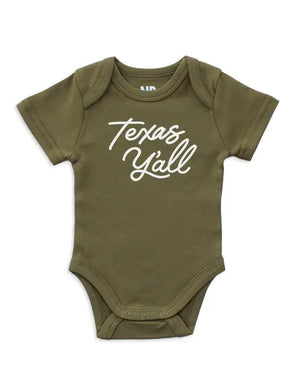 Texas Y'all Onesie